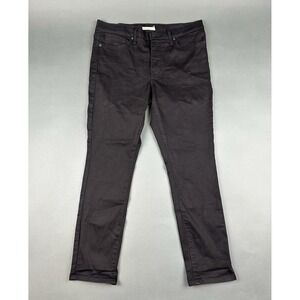 Levi's 311 Women's Shaping Skinny Jeans Black Mid Rise Size 31 Stretch Denim